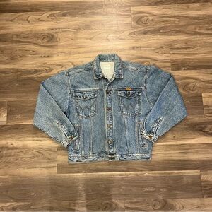 !VINTAGE RARE! Wrangler Blue Denim Jacket